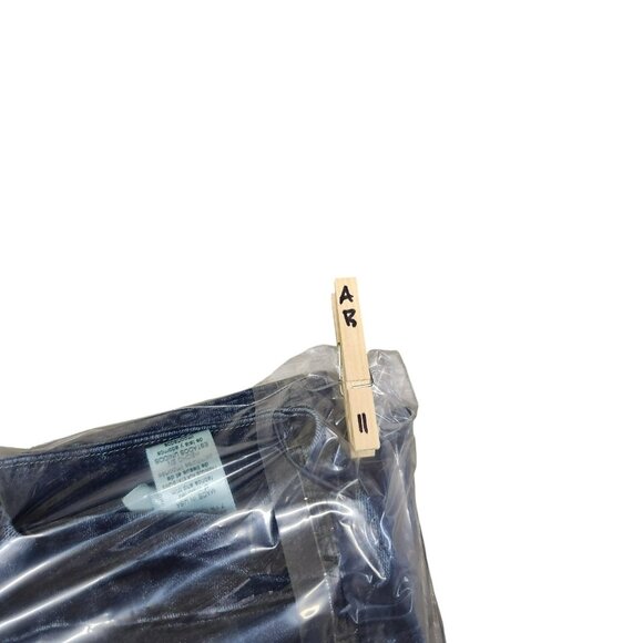 Good American Womens 10/30 Good Waist Crop Jeans Blue High Rise Dark Wash Denim - Picture 16 of 16